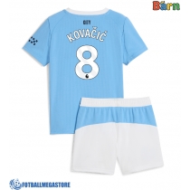 Fotballdrakt Barn Manchester City Mateo Kovacic #8 Hjemmedraktsett 2025-26 Kortermet (+ Korte bukser)